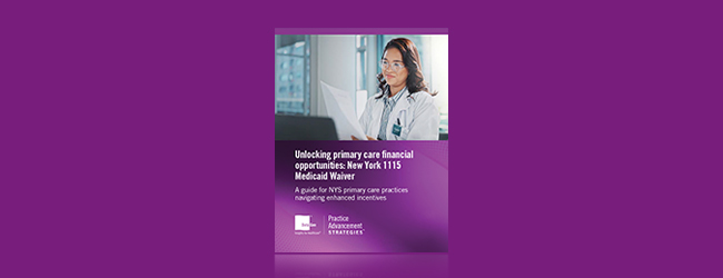 Unlocking primary care financial opportunities: New York 1115 Medicaid Waiver